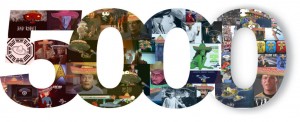 cinco mil suscriptores