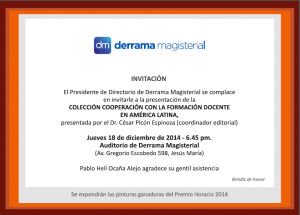 INVITACION CESAR PICON