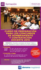 DM Formación cursos evaluación de nombramiento y contratación docente