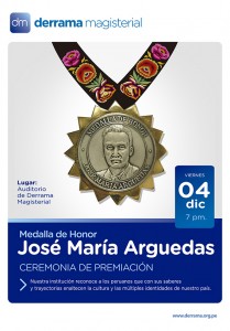 Medalla de Honor José María Arguedas