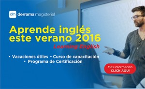 Aprende inglés este verano con Derrama Magisterial