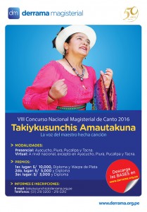 VIII Concurso de Canto Magisterial este sábado 24 en Ayacucho