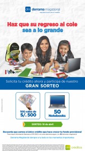 Campaña de Crédito Escolar que Derrama Magisterial