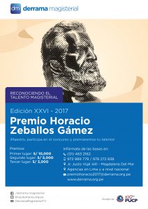 Premio Horacio Zeballos Gámez 2017