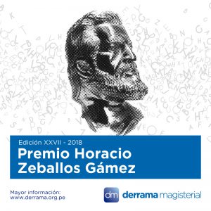 Premio Horacio Zeballos Gámez 2018: Bases disponibles en nuestra web