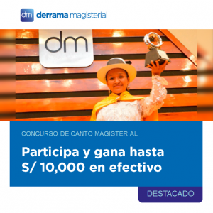 Concurso de Canto Magisterial: Participa y gana hasta S/ 10,000 en efectivo